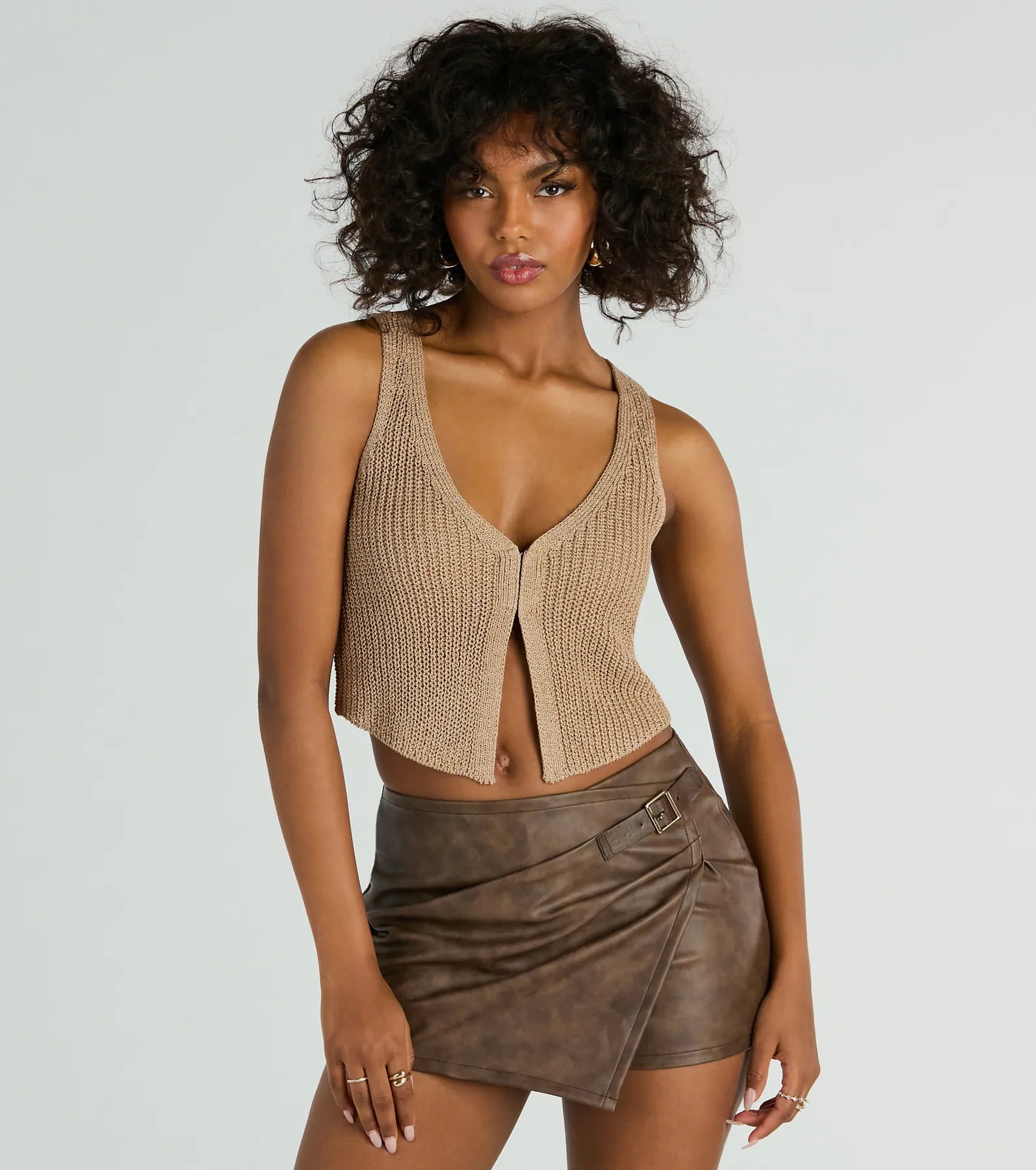 Dreamy Western Vibes Sleeveless Crochet Vest performance