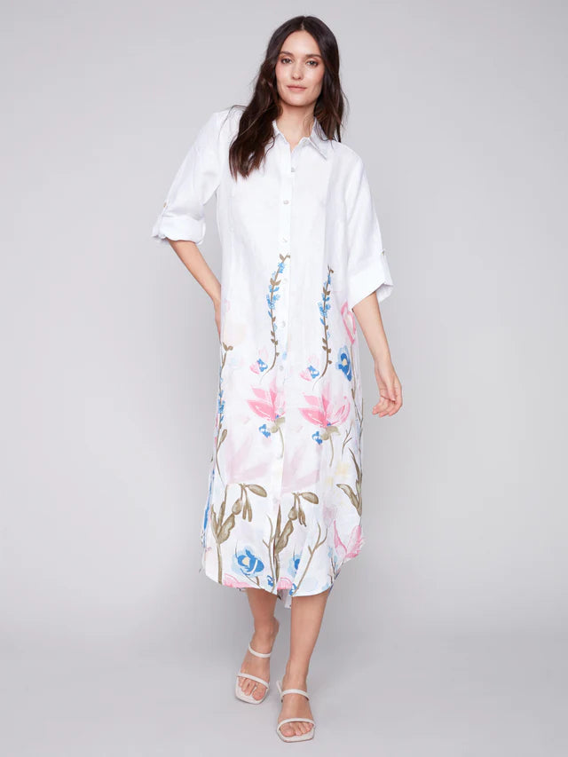 C.B 3106PP Linen Duster Sustainable Organic