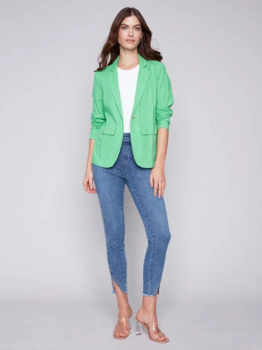 C.B 6301 Linen Blazer European