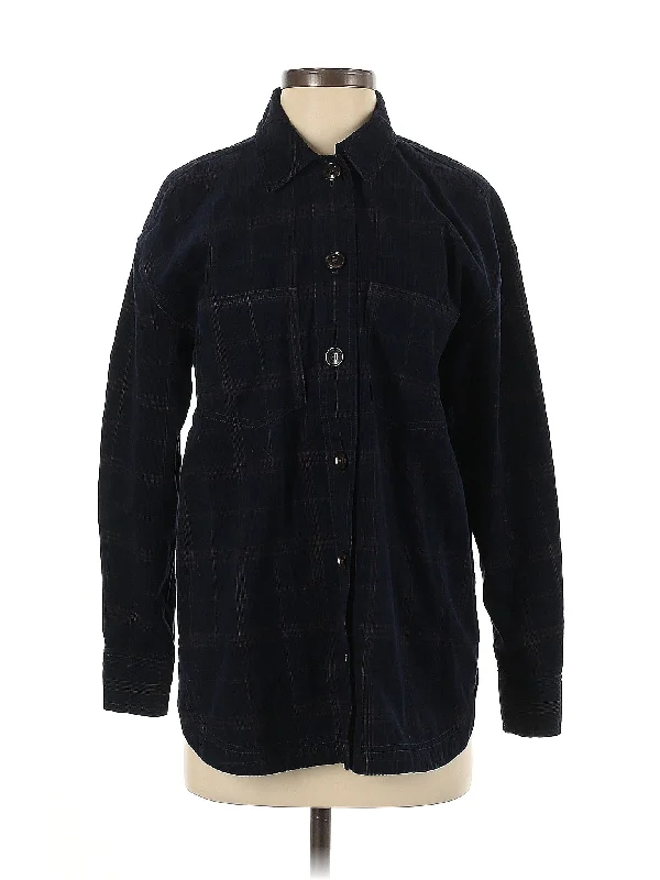 Long Sleeve Button-Down Shirt Rugged Women's Outdoor 