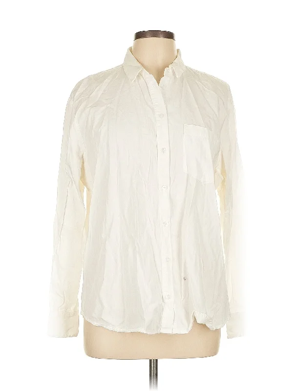 Long Sleeve Button-Down Shirt Practical Women's Quick - dry