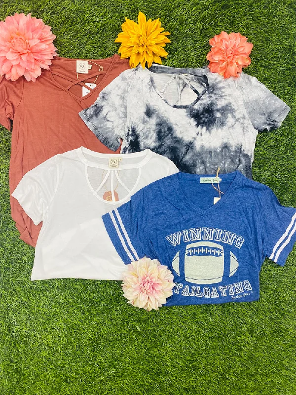 Tops Bundle Pack 4 for $12 Relaxed Women's 