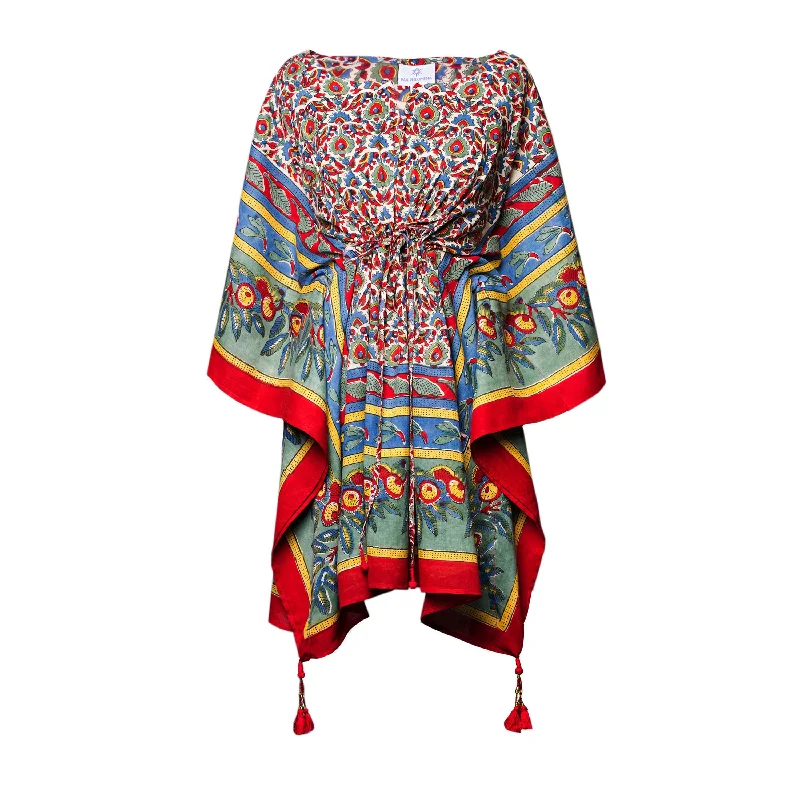 Paradise Short Cotton Kaftan Sporty Women's Athleisure 