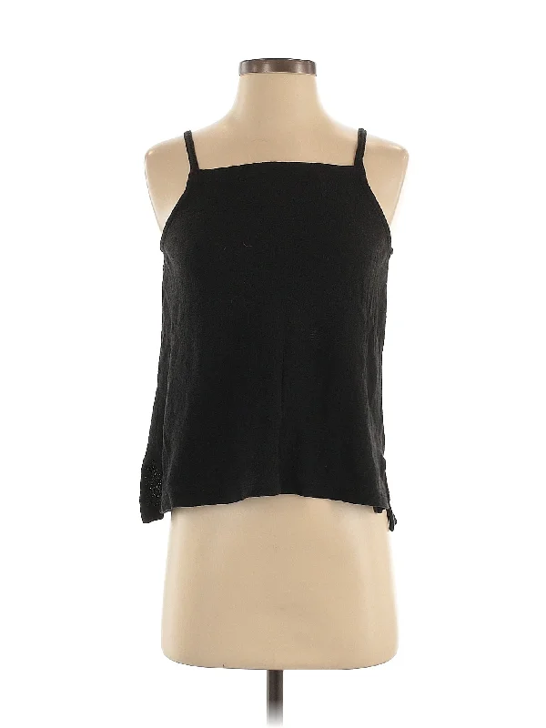 Sleeveless Blouse Cool Women's Distressed