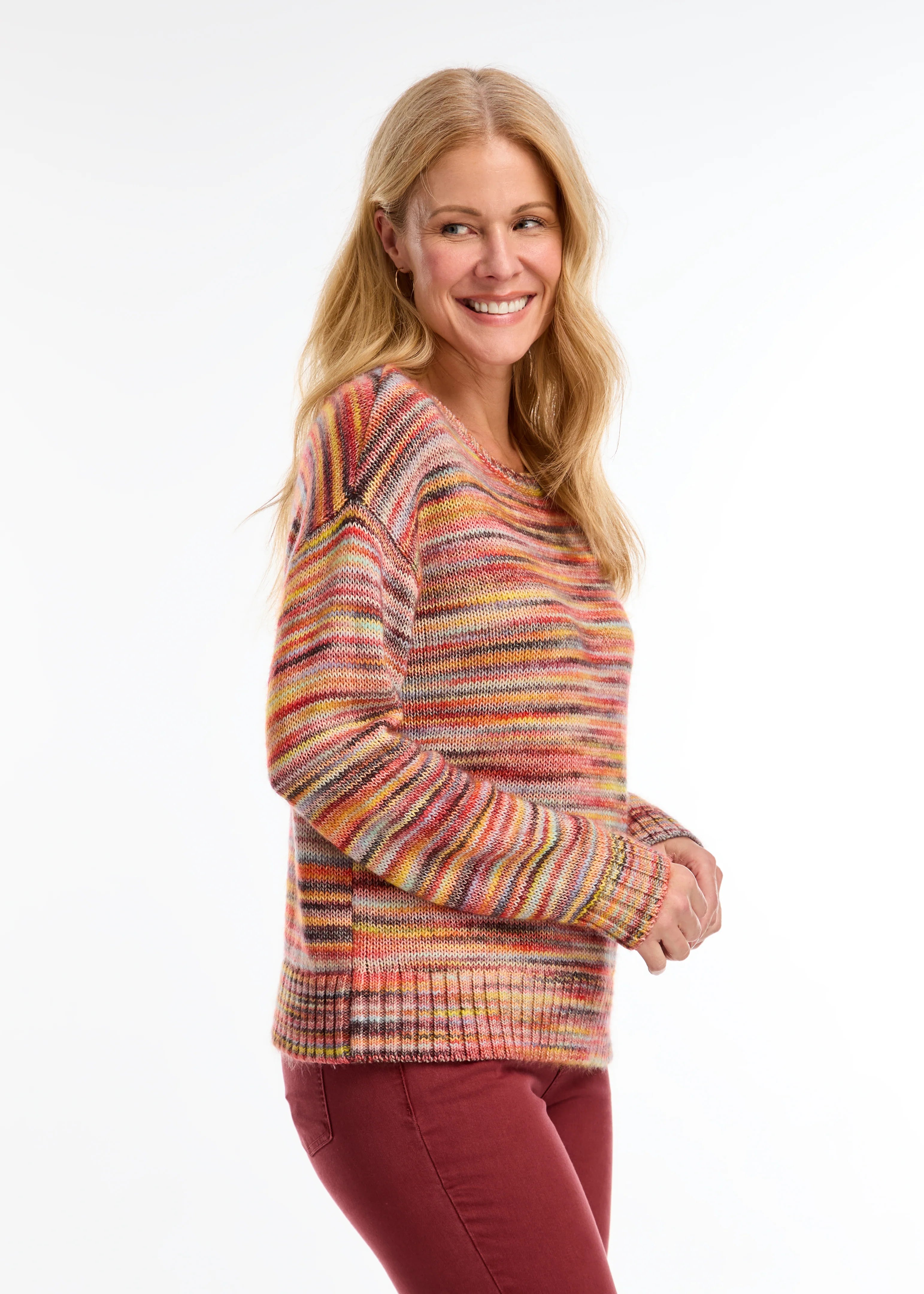 FDJ 1752473 Long Sleeve Spacedye Sweater garde