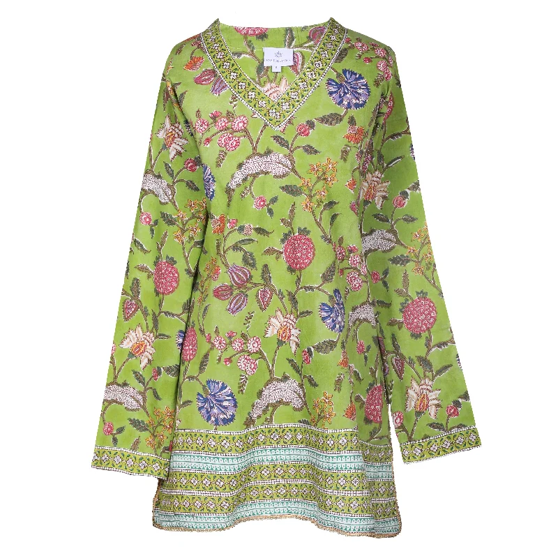 Alex Key Lime Green Tunic Refined Women's Classic 