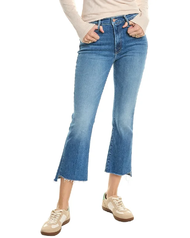 MOTHER The Insider Step Fray Different Strokes Crop Jean Vacation