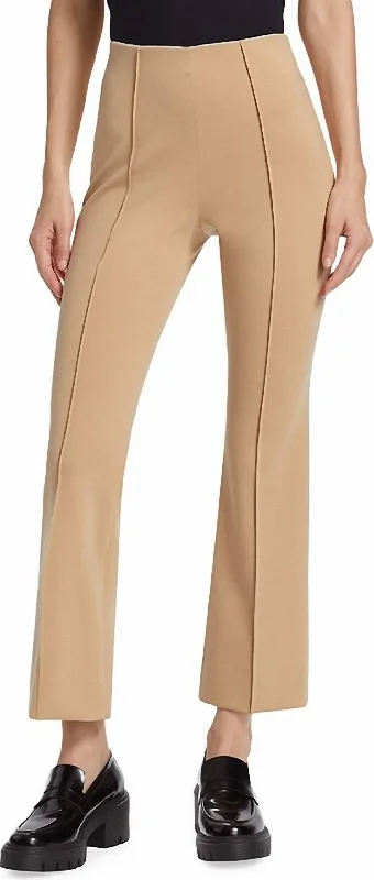 Women's Ponte Kick Flare Pant In Soft Fawn Adventure