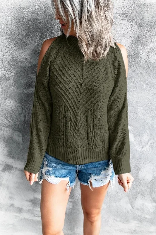 TWISTED SWEATER Sophisticated Women's Tailored