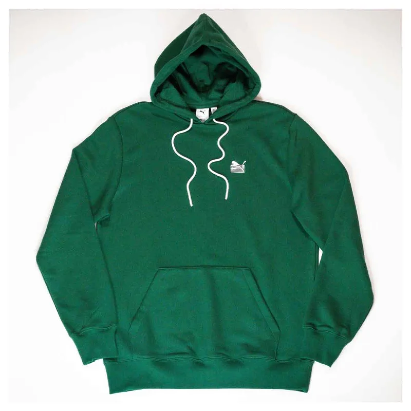 PUMA x TMC Everyday Hussle Hoodie - On The Run Green Business