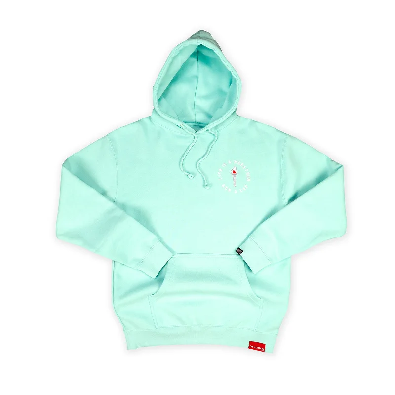 Victory Torch Hoodie - Mint Business