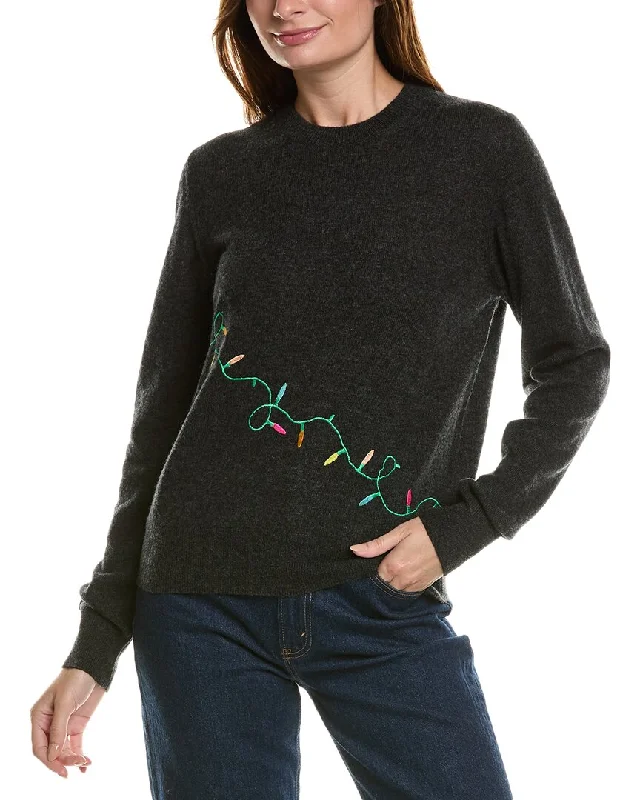 Brodie Cashmere Wool & Cashmere-Blend Festive Light Jumper Tough Women's Military - inspired Brodie Cashmere Wool & Cashmere-Blend Festive Light Jumper Tough Women's Military - inspired